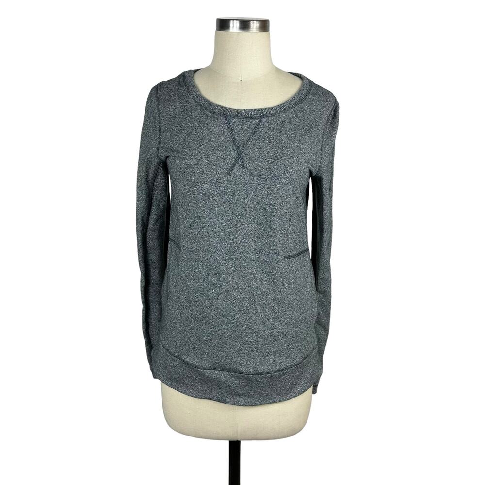 LULULEMON Exhalation‎ Pullover Sweatshirt Women's Size 6 Pockets Long Sleeve